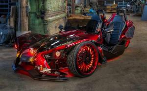 Polaris Slingshot on Forgiato Wheels (Ventoso-ECL) 2017 года